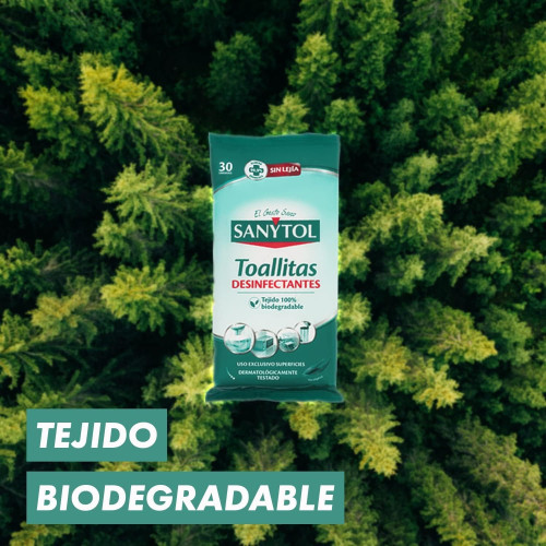 Toallitas desinfectantes 5x30 uds. Sanytol