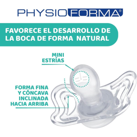 Chupete PhysioForma Light Chicco | Ultraligero y Anatómico