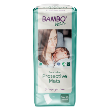 Protector Camas 60x90 Bambo Nature | 10 uds. Anti Fugas