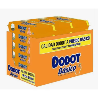 Toallitas Dodot Básico Pack Ahorro 18x54 | Más Pañales