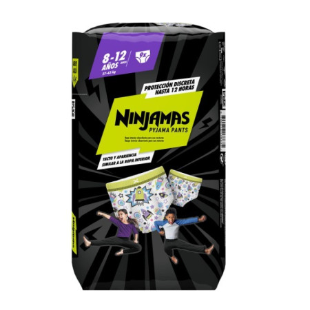 NINJAMAS Pyjama Pants de 8 a 15 años NIÑO 9 Und. Dodot