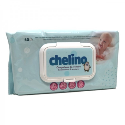 Chelino Toallita Infantil , Pack Ahorro 12 x 60