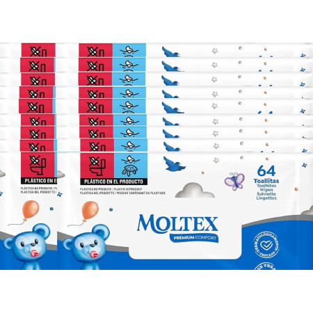 Toallitas Moltex Basic 64 Uds.