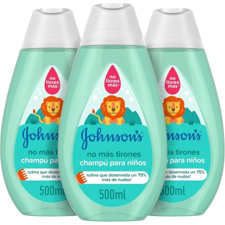 Champú Johnson’s sin tirones. Pack Ahorro 3 x 500 ml