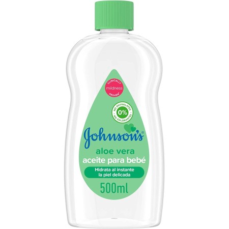 Aceite corporal Johnson’s Baby con aloe vera. Pack Ahorro 3 x 500 ml