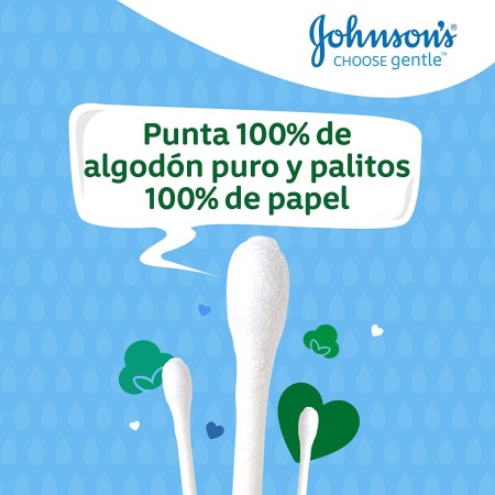 Bastoncillos Johnson´s Baby. Pack Ahorro 5 x 100