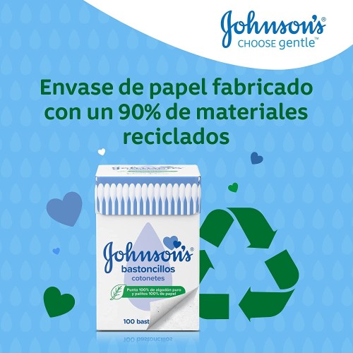 Bastoncillos Johnson´s Baby. Pack Ahorro 5 x 100