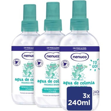 Colonia Nenuco. Pack Ahorro 3 x 240 ml spray