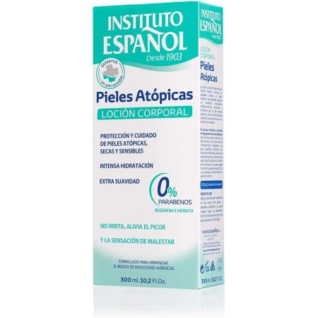 Loción corporal piel atópica Instituto Español. Pack Ahorro 3 x 300 ml