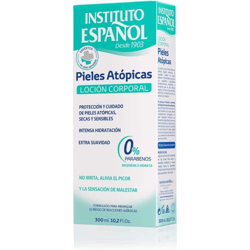 Loción corporal piel atópica Instituto Español. Pack Ahorro 3 x 300 ml
