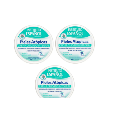 Crema corporal piel atópica Instituto Español. Pack Ahorro