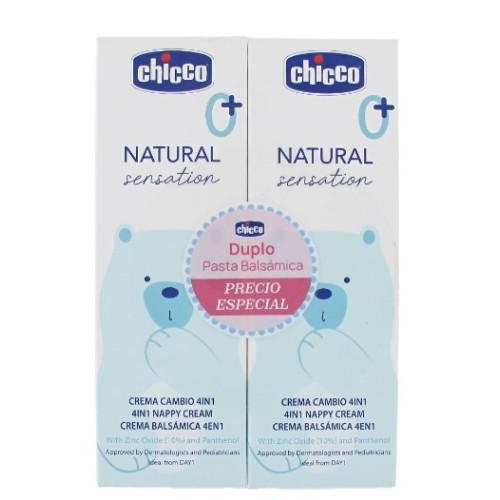 Pack crema balsamica 4 en 1, 100ml+100ml . Chicco