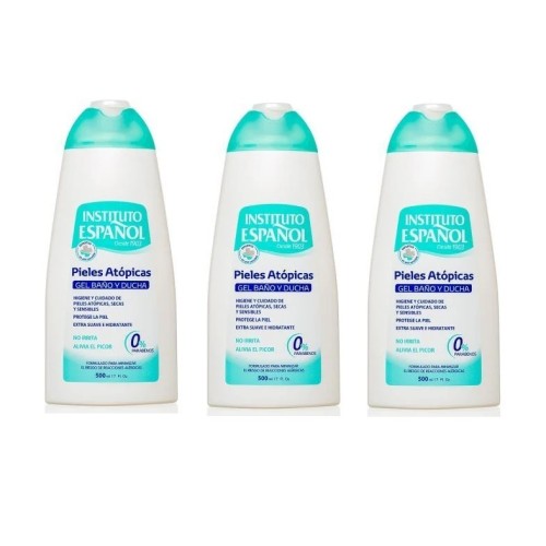 Gel baño y ducha pieles atópicas Instituto Español. Pack Ahorro