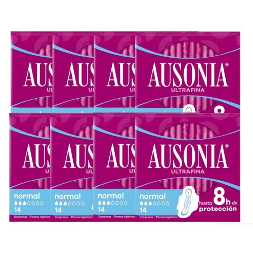 Compresas Ausonia ultrafina Alas Normal, Pack ahorro