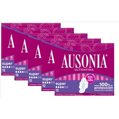 Compresas Alas Súper 12 Uds.  Ausonia