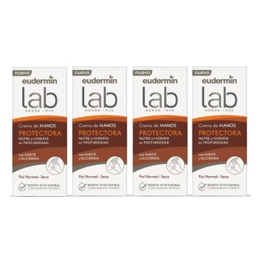 Crema de manos protectora Eudermin. Pack Ahorro