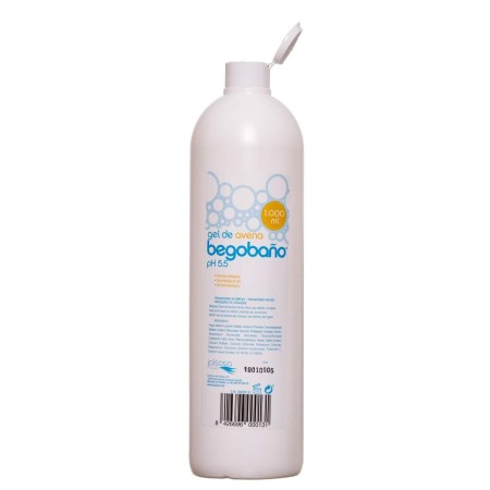 Gel dermatológico avena Begobaño. Pack Ahorro 6 x 1000 ml