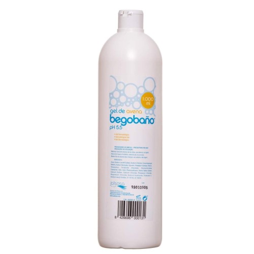 Gel dermatológico avena Begobaño. Pack Ahorro 6 x 1000 ml