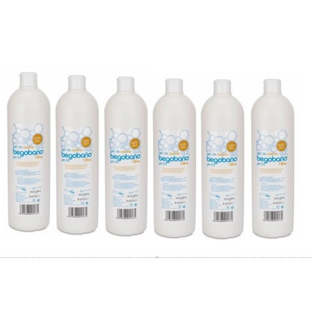 Gel dermatológico avena Begobaño. Pack Ahorro 6 x 1000 ml