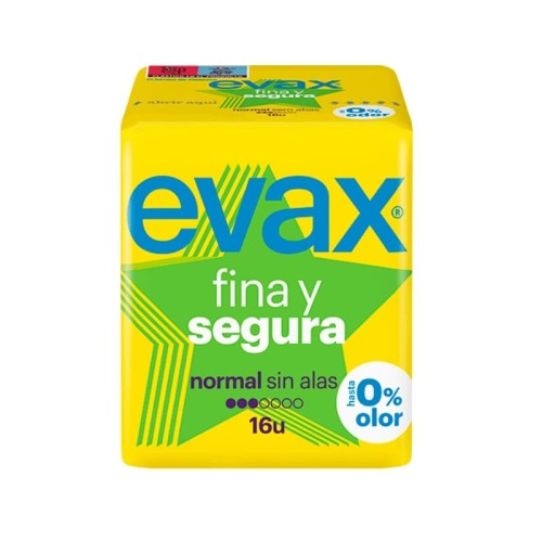 Compresa Evax F&S Normal sin alas. Pack Ahorro