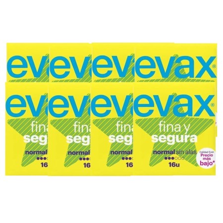 Compresa Evax F&S Normal sin alas. Pack Ahorro