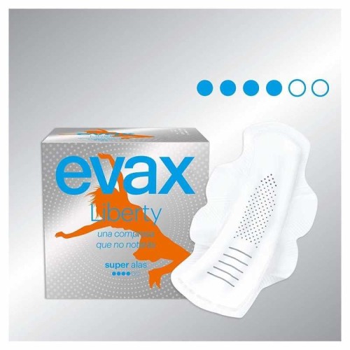 Compresa Evax Liberty normal con alas (12 Uds.)