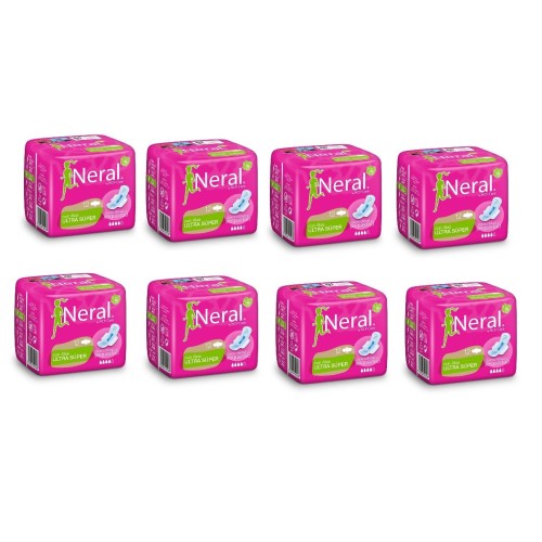 Compresas Ultra Súper con alas Neral. Pack Ahorro