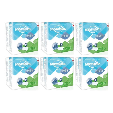 Sabanindas Protector Extra 60x60 Indas. Pack Ahorro