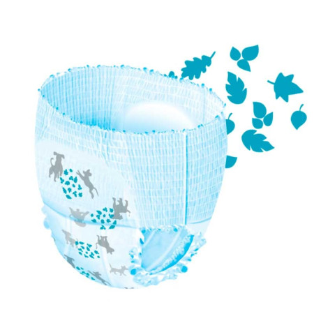 Pants Pure & Nature Talla 6 (+ 14 kg) Moltex. Pack Ahorro 3 x 18