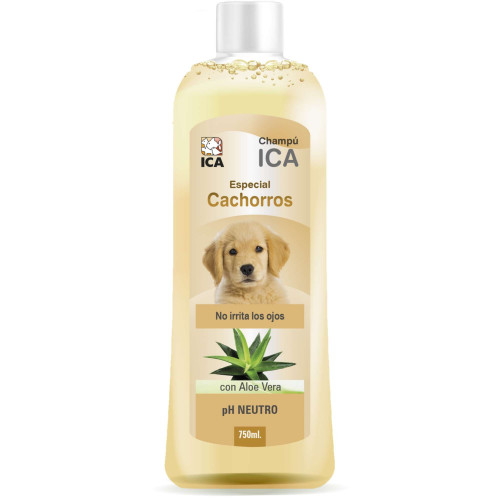 Champú para cachorro con Aloe Vera