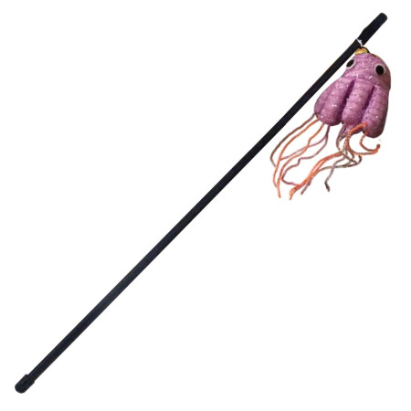 Juguete para gatos con varilla "el pulpito"