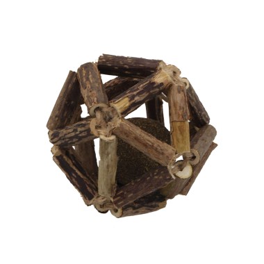 Juguete natural de matatabi rombo para gatos 4.6 cm