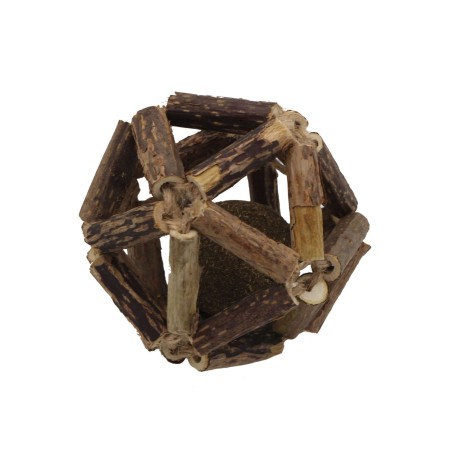 Juguete natural de matatabi rombo para gatos 4.6 cm