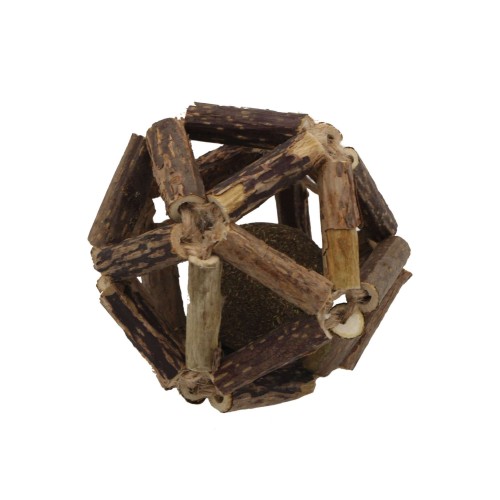 Juguete natural de matatabi rombo para gatos 4.6 cm