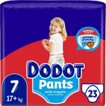 Pañales Dodot Pants T7 . Pack Ahorro 4 x 23