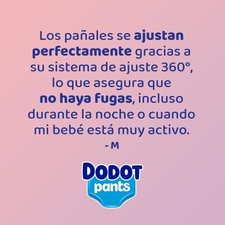 Pañales Dodot Pants Talla 4. Pack Ahorro 3 x 33【 OFERTA 】