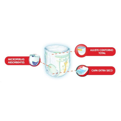 Pañales Dodot Pants T4 (34 Uds).  Dodot