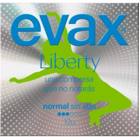 Compresa Evax Liberty Noche con alas (9 Uds.)
