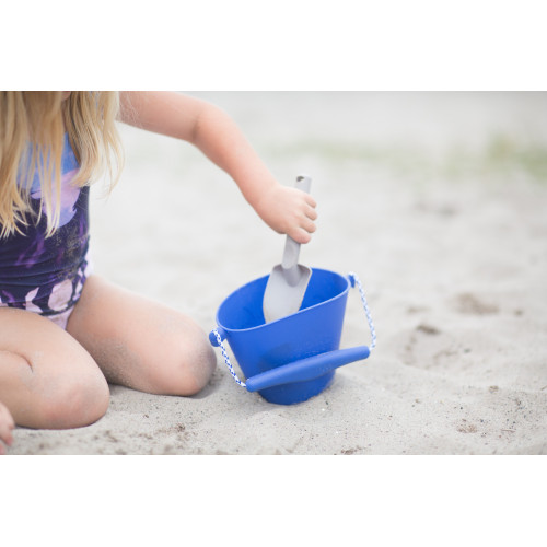 Cubo de Silicona Amarillo.  Scrunch
