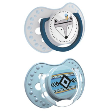 Chupetes Dinámicos “Indian Summer” 3-6 meses.  Lovi