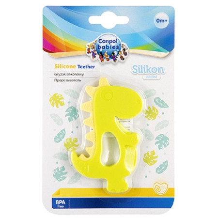 Mordedor de Silicona “Dinosaurio”.  Canpol Babies