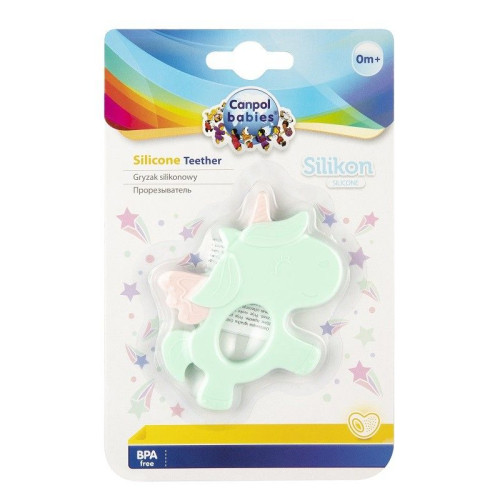 Mordedor de Silicona “Unicornio”.  Canpol Babies