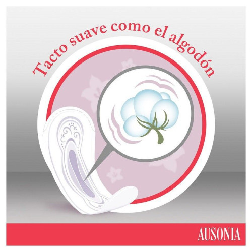 Compresa Ausonia Extraplana Normal Paquete 18 Uds.