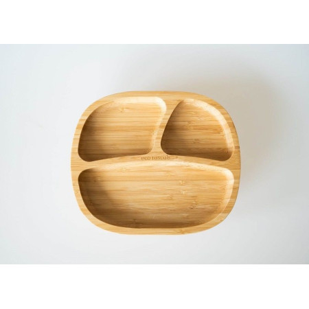 Plato bamboo buho - Eco Rascals