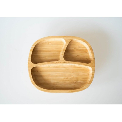 Plato bamboo buho - Eco Rascals