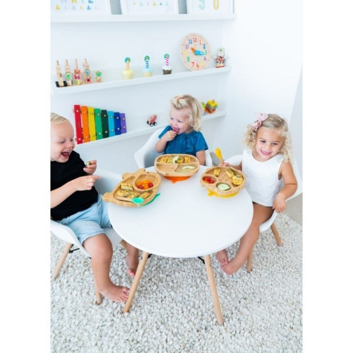 Plato bamboo buho - Eco Rascals