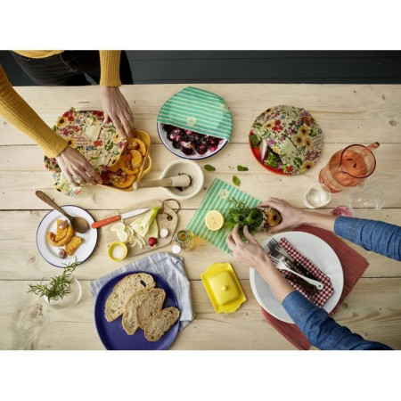 Envolturas cera de abeja Floral - BeesWax