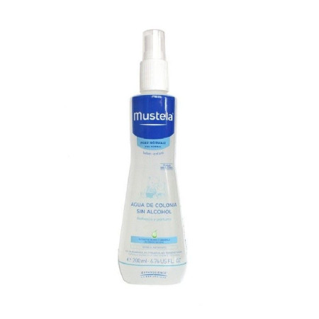Agua De Colonia Mustela 200 ML Sin Alcohol (Piel Normal)