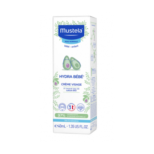 Crema Hidratante Cara Hydra Bebé. Mustela