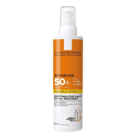 Anthelios Shaka SPF50+  200ml Spray Invisible.  La Roche-Posay